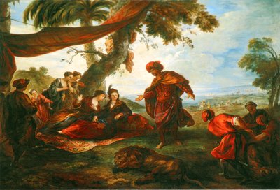 Offerta alla sultana da Joseph Parrocel